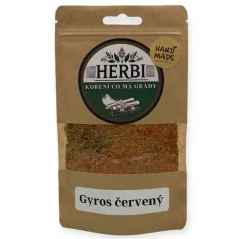 Gyros Červený – grécka zmes na bravčové a jahňacie, gril aj panvicu 🥙🍖🔥