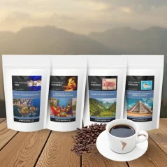 Sada Kávy Jižní Amerika – 4×250 g výběrové arabiky 🌞☕