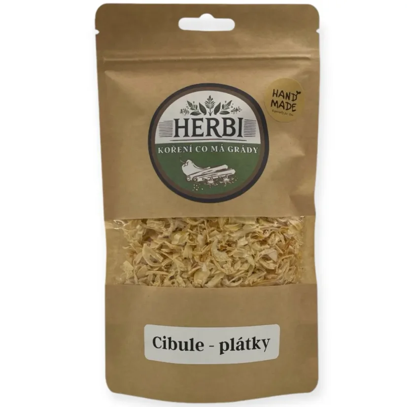 Cibule sušená - plátky - Hmotnost:: 50 g