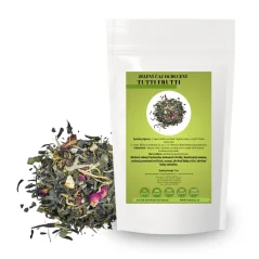 Zelený čaj Tutti Frutti – Sladká ovocná explózia s kokosom a ananásom