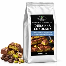 Bezkofeinová káva Dubajská čokoláda – ochucená 100% arabika