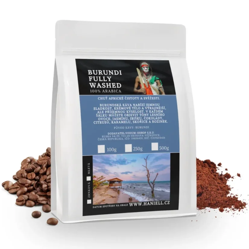 Káva Burundi Fully Washed – svěží citrusy, lesní ovoce a květinové aroma