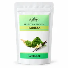 Matcha Vanilková – sametově jemný zelený čaj s vanilkovou sladkostí