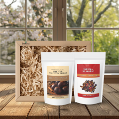 Dárková sada Hřejivé švestky se skořicí – vůně domova v každém doušku