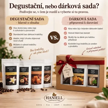 Dárková, nebo degustační sada? Jaký je mezi nimi rozdíl