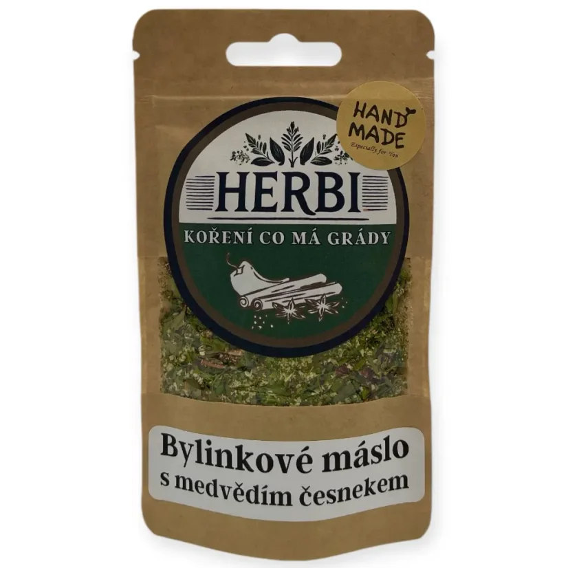 Korenie na bylinkové maslo s medvedím cesnakom – pre milovníkov byliniek - Hmotnosť:: 25 g