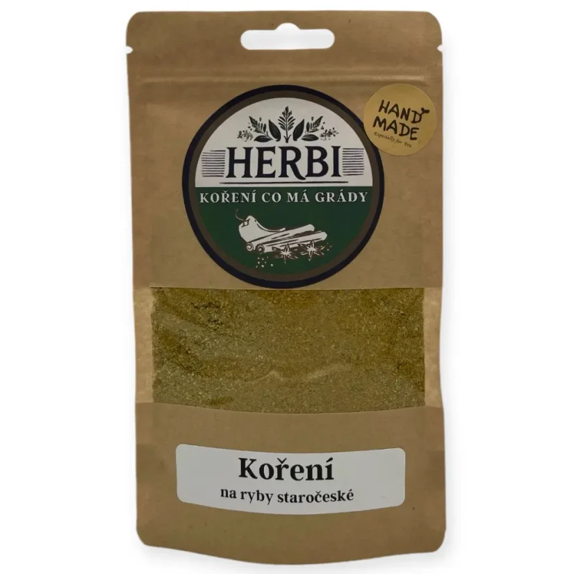 Korenie na ryby – staročeská zmes na pečené, grilované aj vyprážané ryby 🐟🌿🍋🔥 - Hmotnosť:: 50 g
