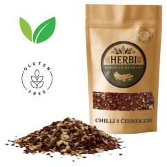 Chilli s česnekem 50 g – pikantní dvojka plná chuti