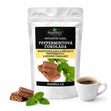 Rozpustná káva Mätová čokoláda svieža mäta v objatí horkej čokolády