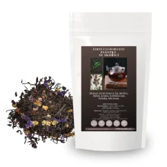 Černý čaj Švestky se skořicí – lahodná symfonie chutí pro chladné dny