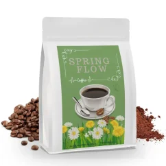 Káva Spring Flow – svěží jarní směs s jemně ovocnou chutí a plným tělem