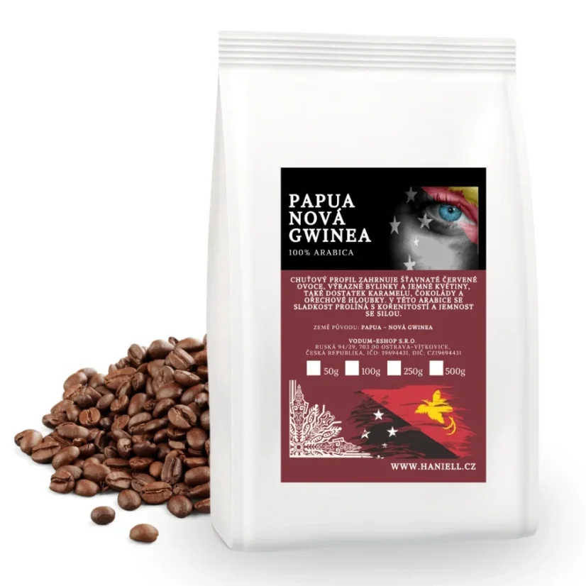 Káva Papua Nová Guinea – 100% arabica s tónmi červeného ovocia a citrusov