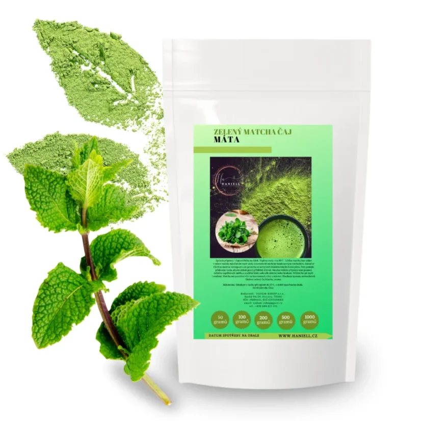 Zelený čaj Matcha Mäta – Osviežujúci reštart pre telo aj myseľ
