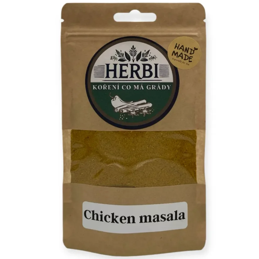 Chicken Masala – ostrá směs na kuře, rýži a indická curry 🍗🌶️🔥 - Hmotnost:: 50 g