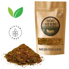 Medvědí gril – bylinková směs s medvědím česnekem na maso, zeleninu i sýry 🐻🔥🌿