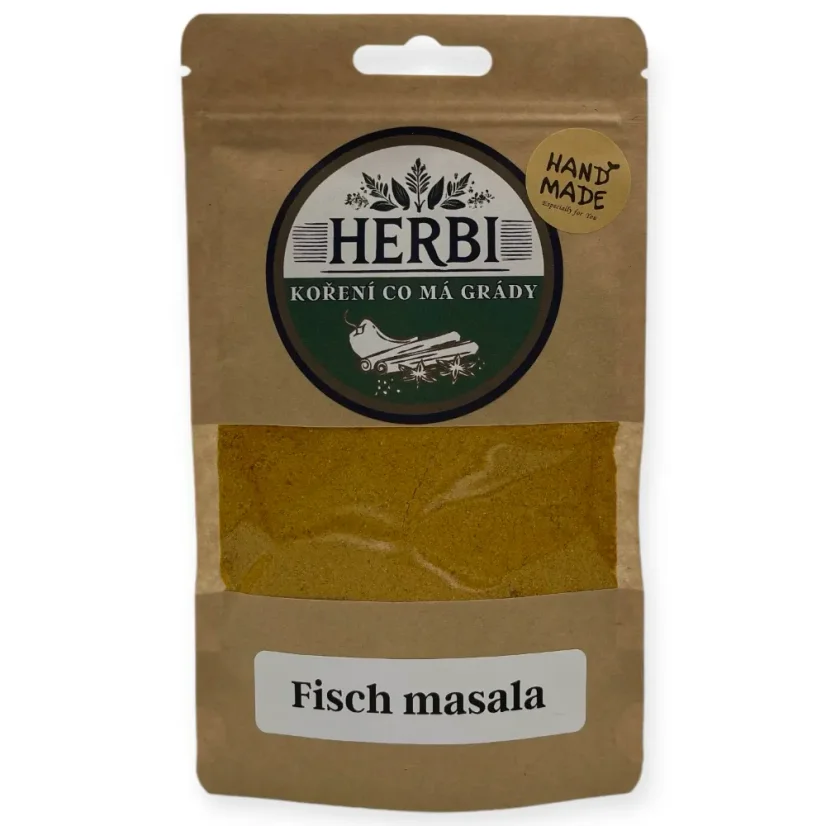 Fish Masala – pikantní směs na ryby a indické speciality 🌶🐟 - Hmotnost:: 50 g