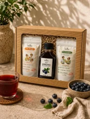 Dárková sada pro pana učitele – Vitalita, Nervy a sirup 100ml