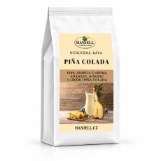 Zrnková káva Piňa Colada – 100% brazilská arabica s exotickou chutí  ananasu a kokosu