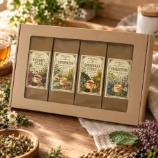 Bylinková péče pro rovnováhu – dárková sada 4× 50 g