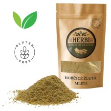 Horčica žltá mletá 100 g – aromatické korenie do omáčok, marinád a pečiva