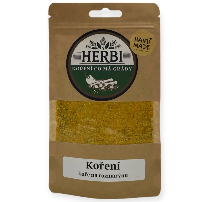 Kurča na rozmaríne – jemná zmes na pečenie a gril 🍗🌿🔥 - Hmotnosť:: 50 g