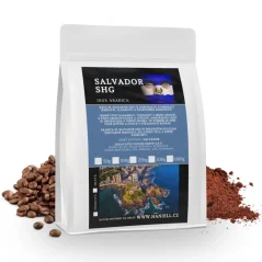 Káva Salvador SHG arabica – zrnková káva z vulkanických hor