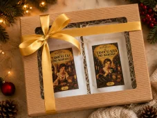 Vánoční vintage sada pro maminku – vánoční káva a ča