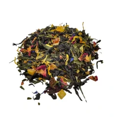 Míchaný čaj Bora Bora – exotické ovoce a květy v šálku