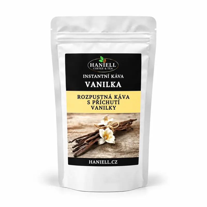 Rozpustná káva Vanilka – jemnost, která pohladí každé ráno