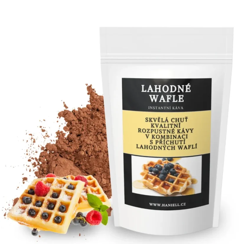 Rozpustná káva Lahodné wafle – sladké pohladenie s chrumkavou dušou