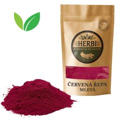 Červená řepa mletá – přírodní prášek plný vitamínů a barvy, 50 g
