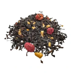 Haniell Čierny čaj Vôňa sviatkov – vianočná zmes so škoricou, jablkom a malinami