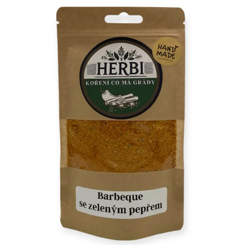 Barbaque so zeleným korením - Hmotnosť:: 100 g