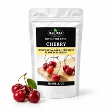 Rozpustná káva Cherry šťavnatá čerešňová rozkoš v šálke