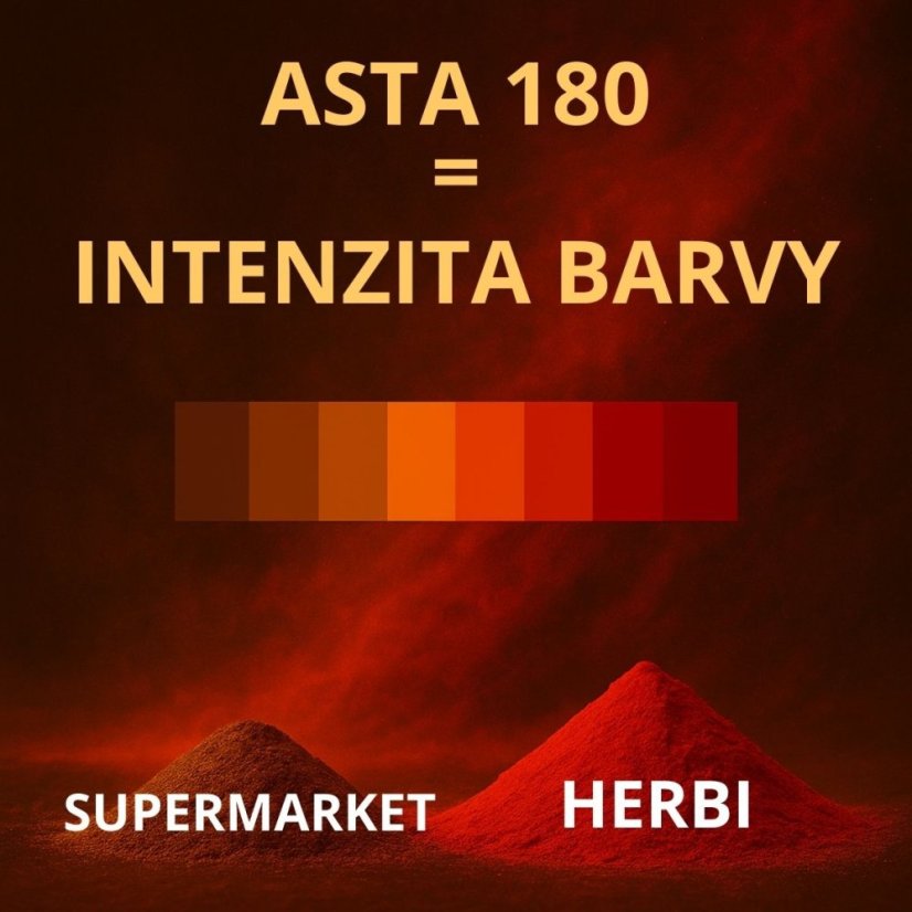 Paprika lahůdková sladká mletá ASTA 180 – intenzivní barva a chuť 🌶🍲🔥 - Hmotnost:: 50 g