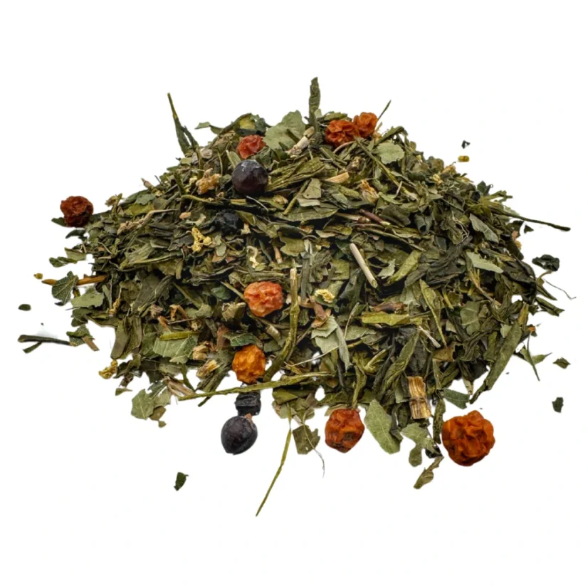 Bylinný čaj Kila dolu – ľahkosť, detox a spaľovanie tukov - Hmotnost: 100 g