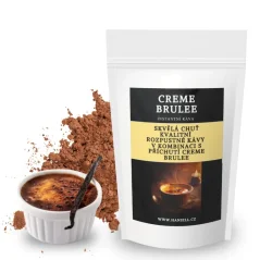 Rozpustná káva Crème Brulée – karamelový sen v každém doušku