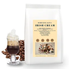 Káva Irish Cream – zrnková 100% brazílska arabica s jemnou chuťou írského likéru