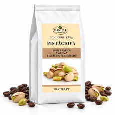 Zrnková káva Pistáciová – 100% brazilská arabica s jemnou oříškovou chutí