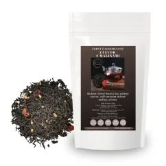 Černý čaj Zázvor s malinami – hřejivé pohlazení pro chladné večery