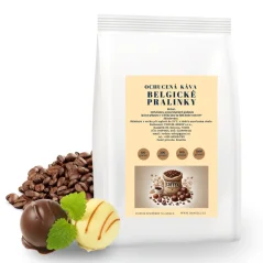 Káva Belgické pralinky – 100% brazilská arabica s chutí čokoládového luxusu