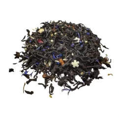 Černý čaj Winter Time – hřejivá zimní směs s malinami a skořicí