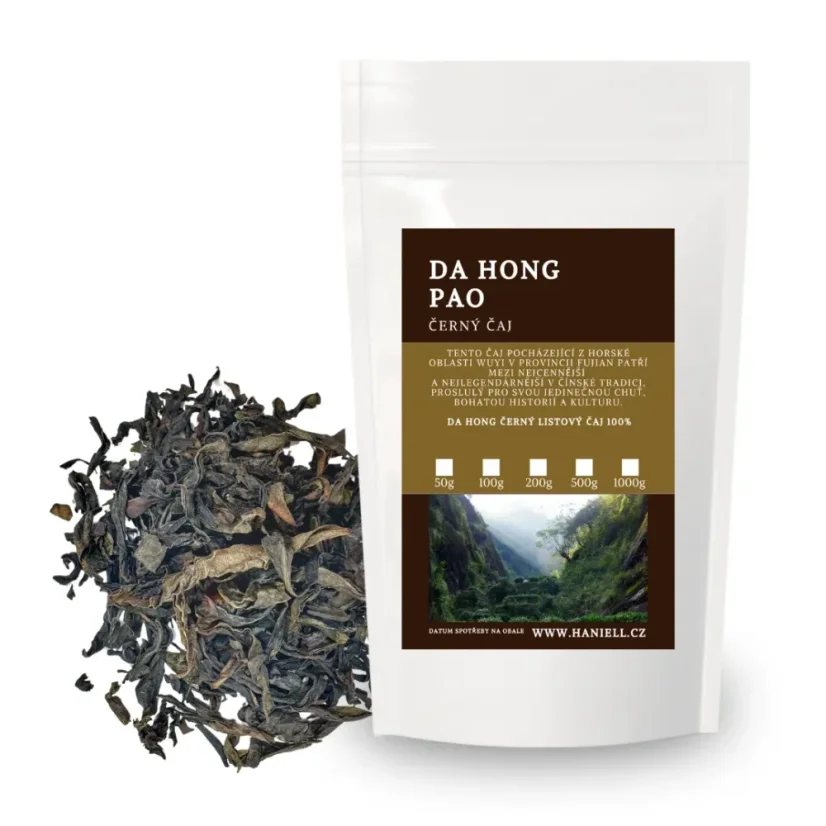 Čierny čaj Da Hong Pao – legendárny Veľký červený kabát z Číny