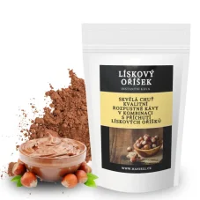 Rozpustná káva Lieskový oriešok – jemná chuť orieškovej harmónie