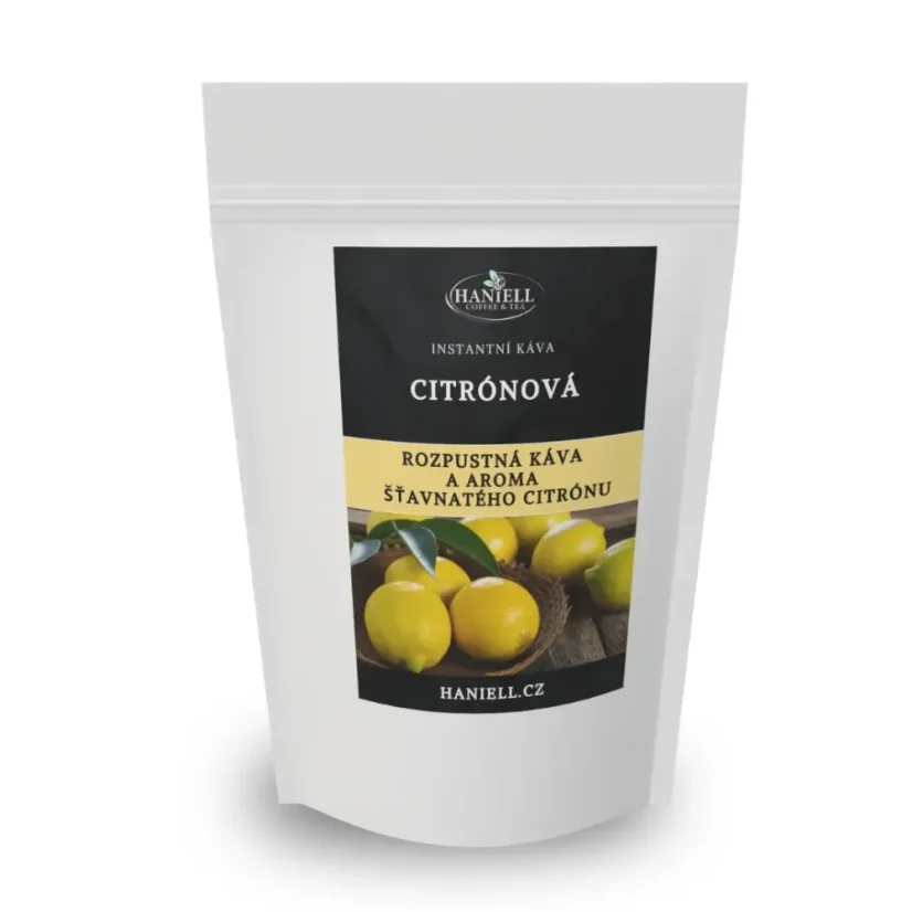 Rozpustná káva Citronová – svěžest, která překvapí