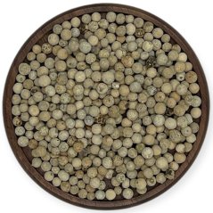 Čierne korenie biele celé – jemné korenie do omáčok, rýb a hydiny 🧂🐟🍗