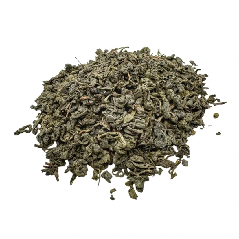 Zelený čaj Gunpowder – Tradičná sila a sviežosť v perlovej podobe - Hmotnost: 100 g