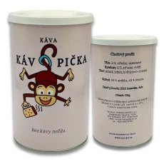 Kávopička káva – jemná zmes s čokoládovým srdcom
