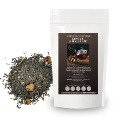 Černý čaj Lipový s malinami – klidný spánek a pohoda v každém šálku