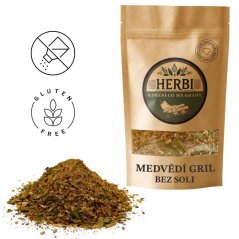 Medvedí gril bez soli, 50 g – aromatická bylinková zmes na grilovanie